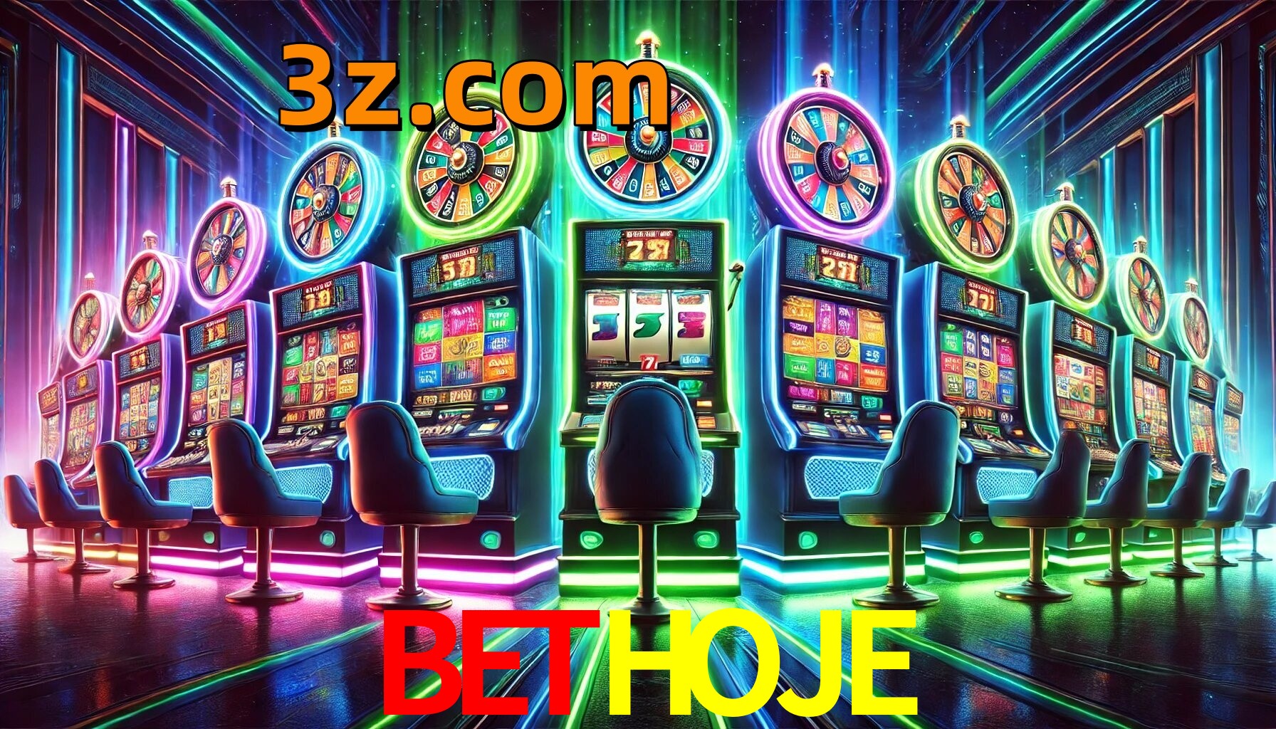 Diversos jogos de caça-níqueis